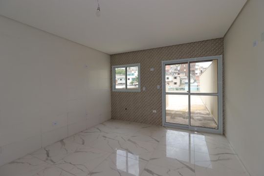 Cozinha de apartamento para alugar com 2 quartos, 78m² em Jardim Guarará, Santo André