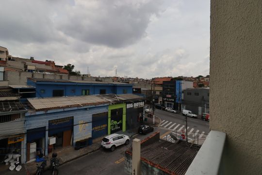 Sacada da Suíte de apartamento para alugar com 2 quartos, 78m² em Jardim Guarará, Santo André