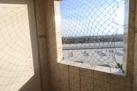 Cozinha e Área de Serviço de apartamento à venda com 2 quartos, 48m² em São Pedro, Osasco