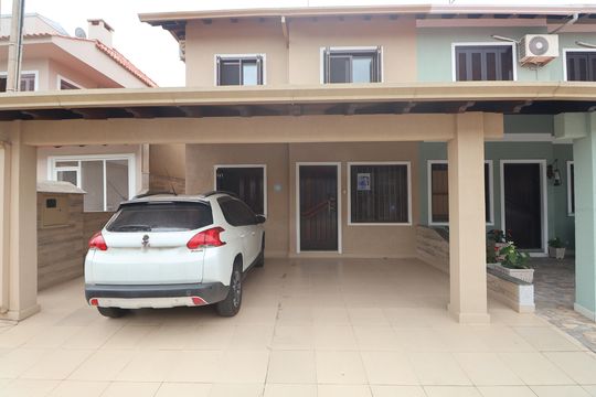  Fachada da Casa de casa de condomínio à venda com 3 quartos, 173m² em Mato Grande, Canoas