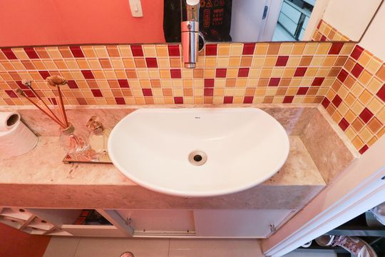 Lavabo de apartamento à venda com 3 quartos, 121m² em Lauzane Paulista, São Paulo
