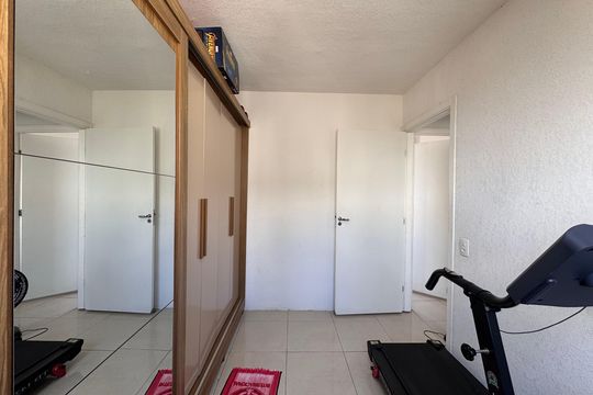Quarto 1 de apartamento para alugar com 2 quartos, 44m² em Santos Dumont, São Leopoldo