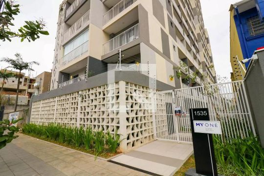 Fachada de kitnet/studio à venda com 1 quarto, 27m² em Santo Amaro, São Paulo