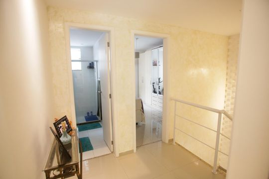 Hall dos Quartos  de casa para alugar com 3 quartos, 117m² em Jacarepaguá, Rio de Janeiro