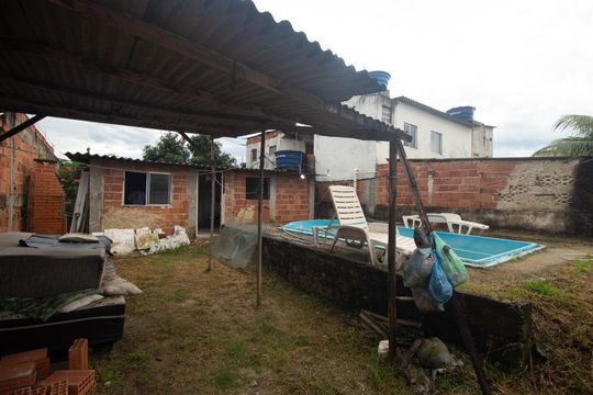 Área comum - Piscina de casa para alugar com 2 quartos, 350m² em Guaratiba, Rio de Janeiro