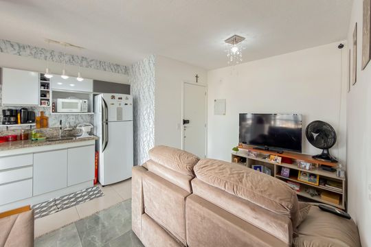 Sala de apartamento à venda com 2 quartos, 45m² em Ipiranga, São Paulo
