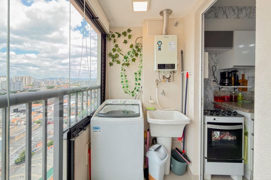 Área de Serviço de apartamento à venda com 2 quartos, 45m² em Ipiranga, São Paulo