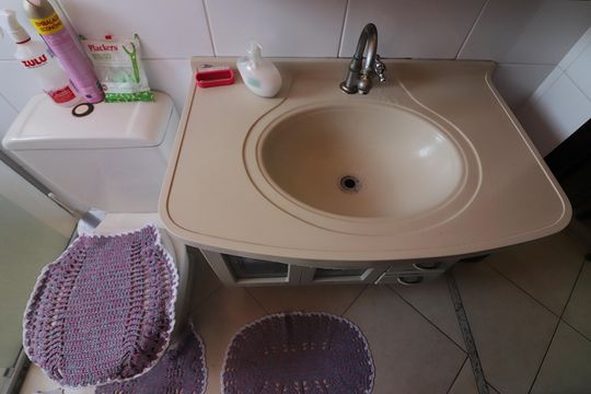 Banheiro Social de casa à venda com 2 quartos, 175m² em Bairro dos Casa, São Bernardo do Campo