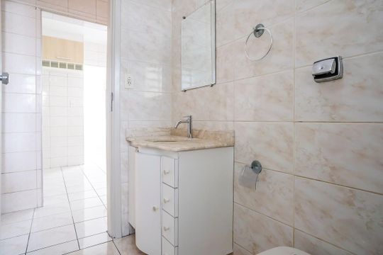 Banheiro de apartamento à venda com 2 quartos, 69m² em Rudge Ramos, São Bernardo do Campo