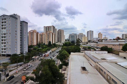 Quarto 1 - Suíte Vista  de apartamento à venda com 3 quartos, 102m² em Baeta Neves, São Bernardo do Campo