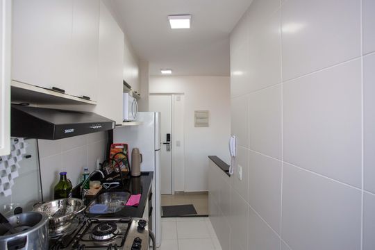 Cozinha de apartamento para alugar com 2 quartos, 51m² em Centro, Diadema