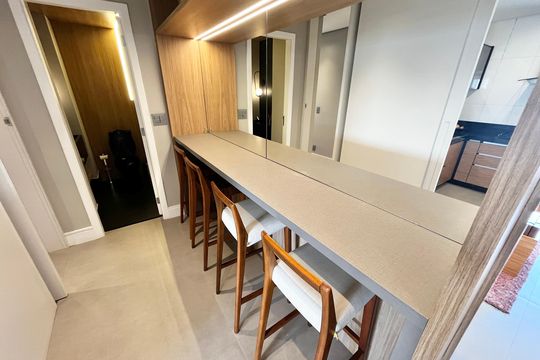 Corredor de apartamento à venda com 3 quartos, 130m² em Lauzane Paulista, São Paulo