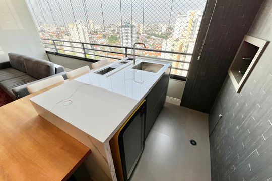 Sala/Varanda Gourmet de apartamento à venda com 3 quartos, 130m² em Lauzane Paulista, São Paulo