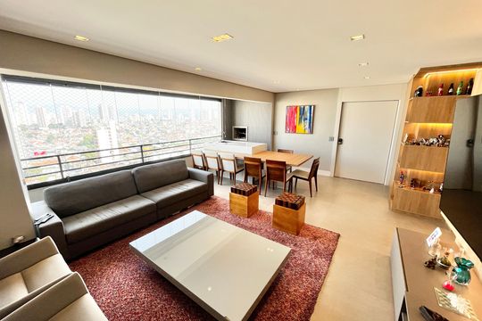 Sala/Varanda Gourmet de apartamento à venda com 3 quartos, 130m² em Lauzane Paulista, São Paulo