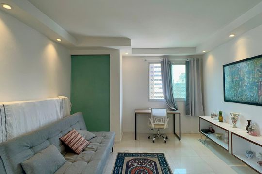 Sala de apartamento para alugar com 1 quarto, 54m² em Pinheiros, São Paulo