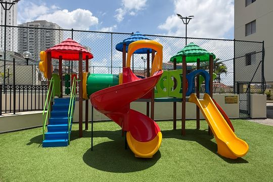 Área comum - Playground de apartamento para alugar com 3 quartos, 90m² em Vila Progresso, Guarulhos