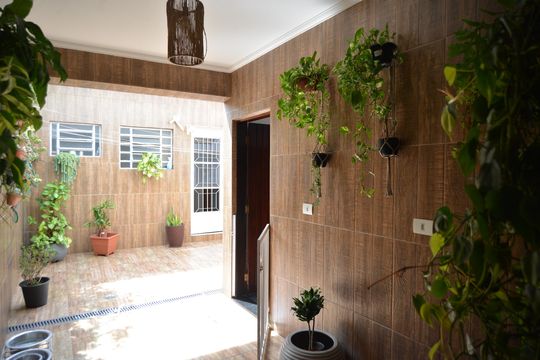 Quintal de casa à venda com 5 quartos, 320m² em Vila Sao Pedro, Santo André