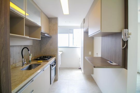 Cozinha de apartamento para alugar com 2 quartos, 55m² em Vila Prudente, São Paulo