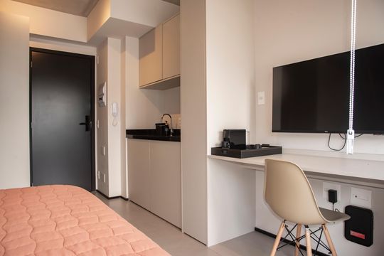 Studio de kitnet/studio para alugar com 1 quarto, 23m² em Vila Clementino, São Paulo