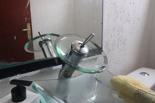 Lavabo de apartamento para alugar com 3 quartos, 177m² em Vila Eldizia, Santo André
