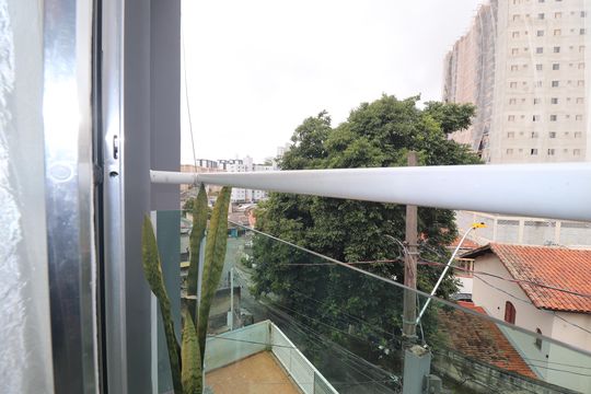 Varanda Sala de apartamento para alugar com 3 quartos, 177m² em Vila Eldizia, Santo André