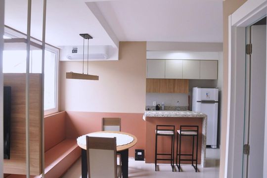 Sala de apartamento à venda com 1 quarto, 56m² em São Geraldo, Porto Alegre