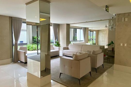 Área comum de apartamento à venda com 1 quarto, 56m² em São Geraldo, Porto Alegre