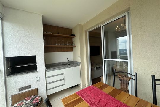 Varanda de apartamento para alugar com 3 quartos, 85m² em Jardim Tupanci, Barueri