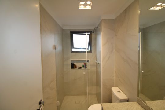 Quarto 1 - Banheiro de apartamento à venda com 3 quartos, 104m² em Parada Inglesa, São Paulo