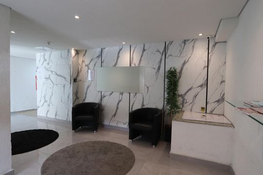 Hall Social de kitnet/studio à venda com 1 quarto, 38m² em Vila Bela, São Paulo