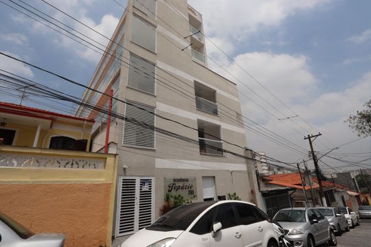 Fachada de kitnet/studio à venda com 1 quarto, 38m² em Vila Bela, São Paulo