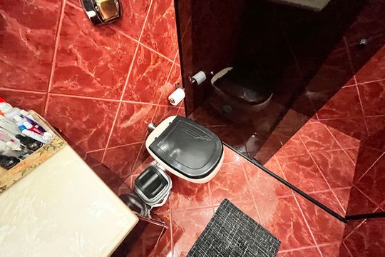Banheiro de casa para alugar com 2 quartos, 180m² em Vila Celeste, São Paulo