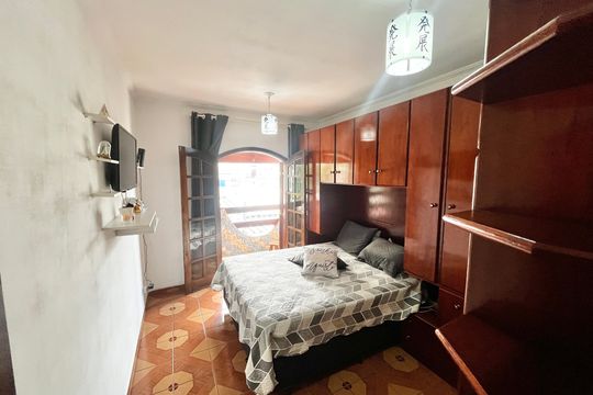 Quarto 1 de casa para alugar com 2 quartos, 180m² em Vila Celeste, São Paulo