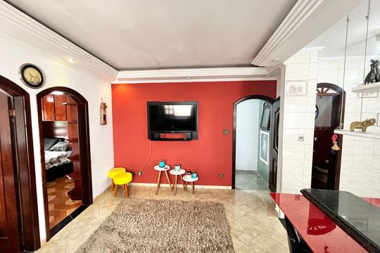Sala de casa para alugar com 2 quartos, 180m² em Vila Celeste, São Paulo