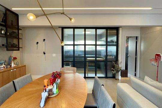 Sala de Jantar de apartamento à venda com 3 quartos, 130m² em Jardim Paulista, São Paulo