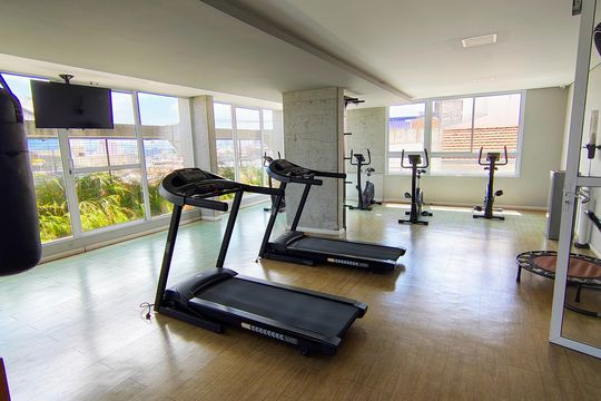 Área comum - Academia de apartamento à venda com 2 quartos, 58m² em Km 18, Osasco