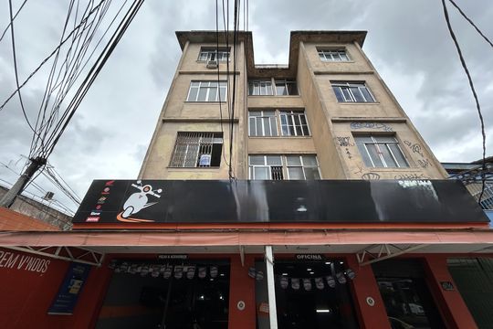 Fachada + plaquinha de apartamento à venda com 2 quartos, 70m² em Pilares, Rio de Janeiro