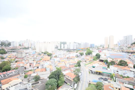 Vista da Varanda do Quarto de apartamento para alugar com 2 quartos, 32m² em Vila Plana, São Paulo
