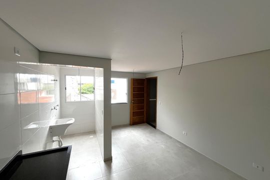 Sala/Cozinha de apartamento para alugar com 1 quarto, 32m² em Água Fria, São Paulo