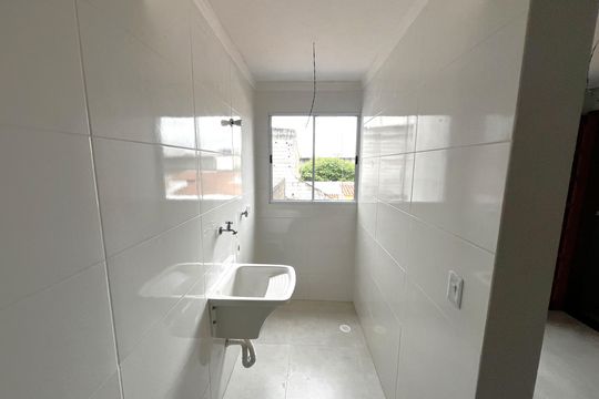 Cozinha e Área de Serviço de apartamento para alugar com 1 quarto, 32m² em Água Fria, São Paulo
