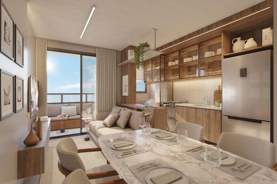 Apartamento à venda com 1 quarto, 52m² em Serrano, Belo Horizonte
