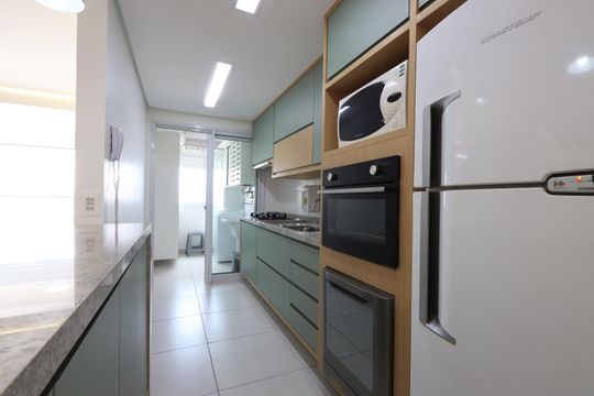Cozinha de apartamento à venda com 3 quartos, 105m² em Vila Prudente, São Paulo