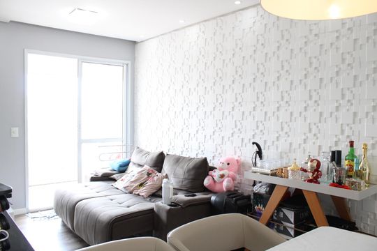 SALA de apartamento para alugar com 1 quarto, 46m² em Brás, São Paulo