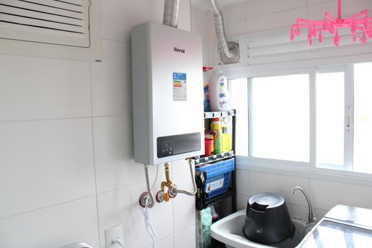 Área de serviço de apartamento à venda com 1 quarto, 46m² em Brás, São Paulo
