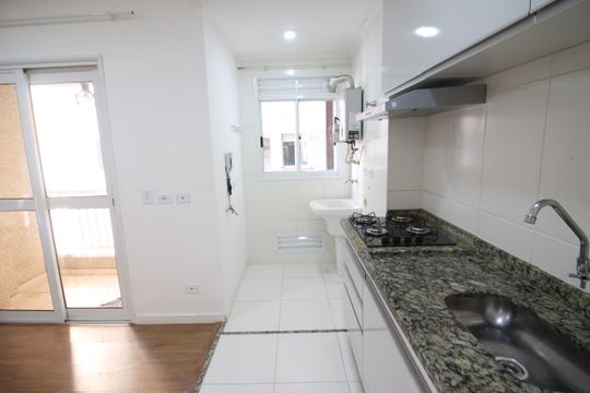 Cozinha e Área de Serviço de apartamento à venda com 3 quartos, 57m² em Novo Osasco, Osasco