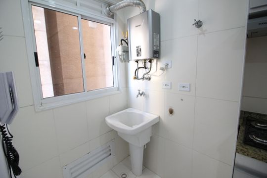 Cozinha e Área de Serviço de apartamento à venda com 3 quartos, 57m² em Novo Osasco, Osasco
