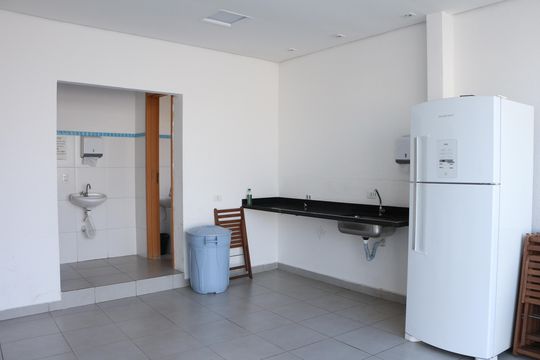 Área comum - Salão de festas de kitnet/studio para alugar com 1 quarto, 29m² em Tatuapé, São Paulo