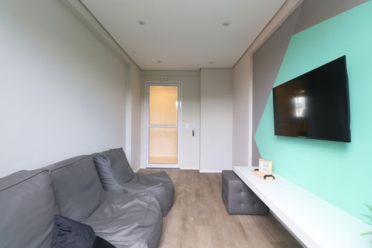 Área comum de apartamento à venda com 2 quartos, 34m² em Água Branca, São Paulo