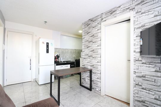 Sala de apartamento à venda com 2 quartos, 34m² em Água Branca, São Paulo