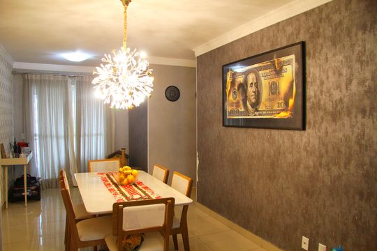 Sala de Jantar de apartamento à venda com 4 quartos, 118m² em Picanço, Guarulhos